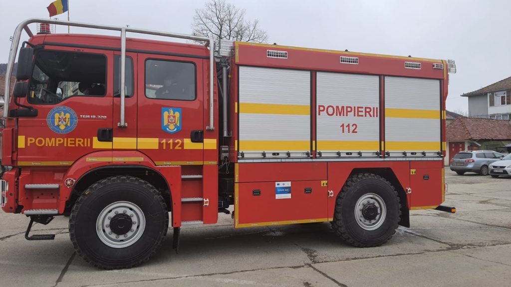 FOTO. Tehnică nouă pentru intervenție la ISU Neamț