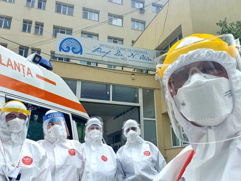 Spitalele din Iași, aproape de capacitatea maximă pe fondul creșterii numărului de infectări