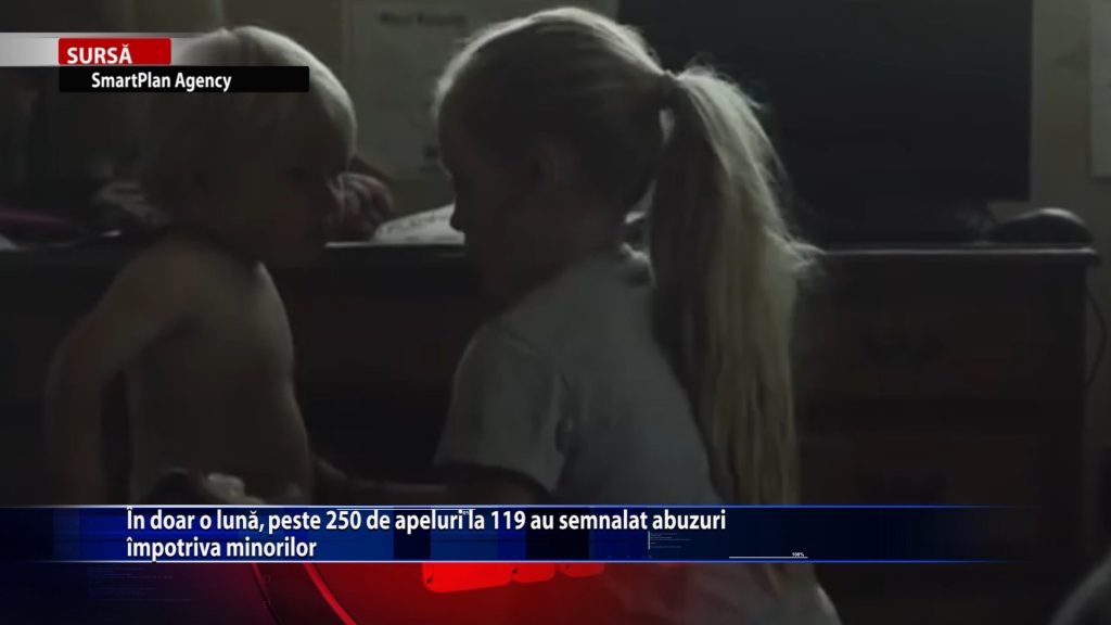 In doar o luna, peste 250 de apeluri la 119 au semnalat abuzuri impotriva minorilor
