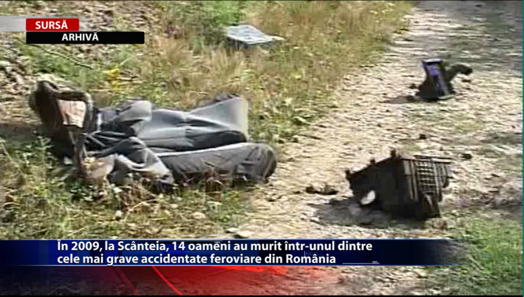 În 2009, la Scânteia, 14 oameni au murit într-unul dintre cele mai grave accidente feroviare din România