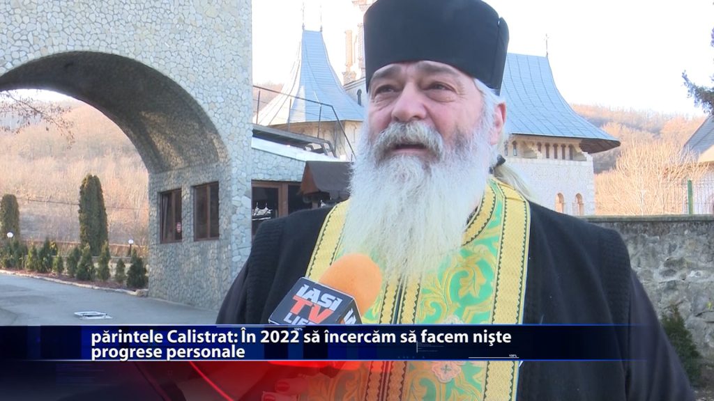 Parintele Calistrat: In 2022 sa incercam sa facem niste progrese personale