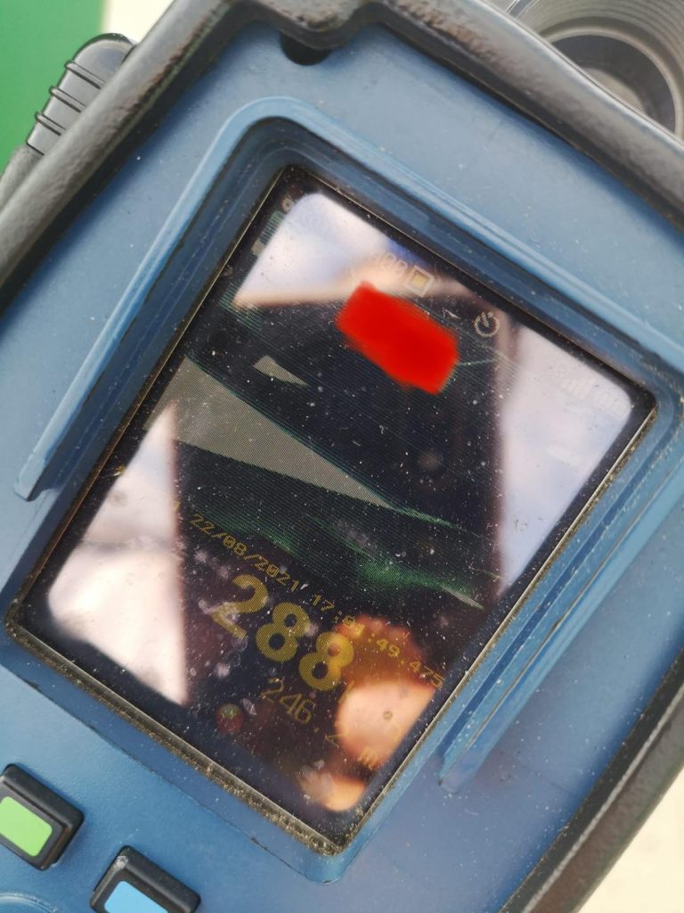 Record în România: Un șofer a fost prins cu 288 de kilometri pe oră pe autostrada A3