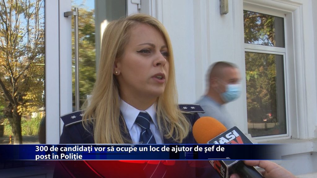 300 de candidati vor să ocupe un loc de ajutor de șef de post in Politie