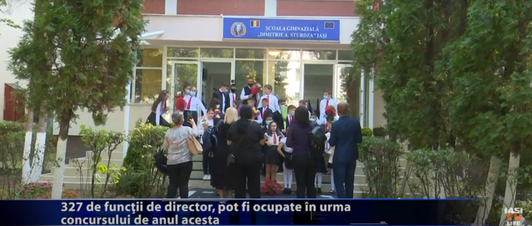 327 de funcții de director, pot fi ocupate în urma concursului de anul acesta