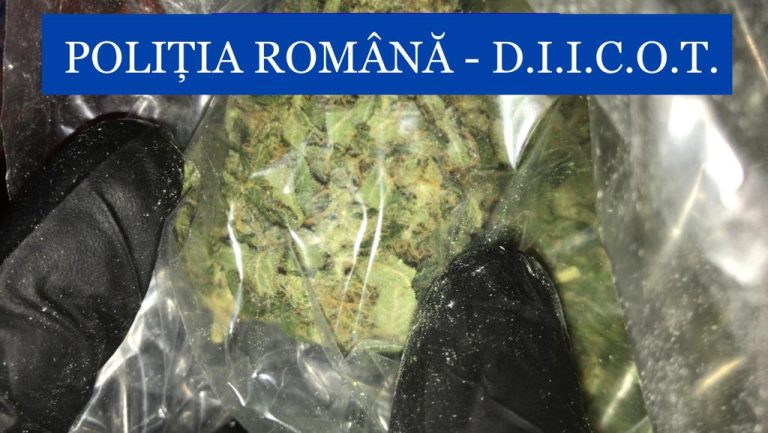 Două kilograme de cannabis ascunse în patru cutii de detergent