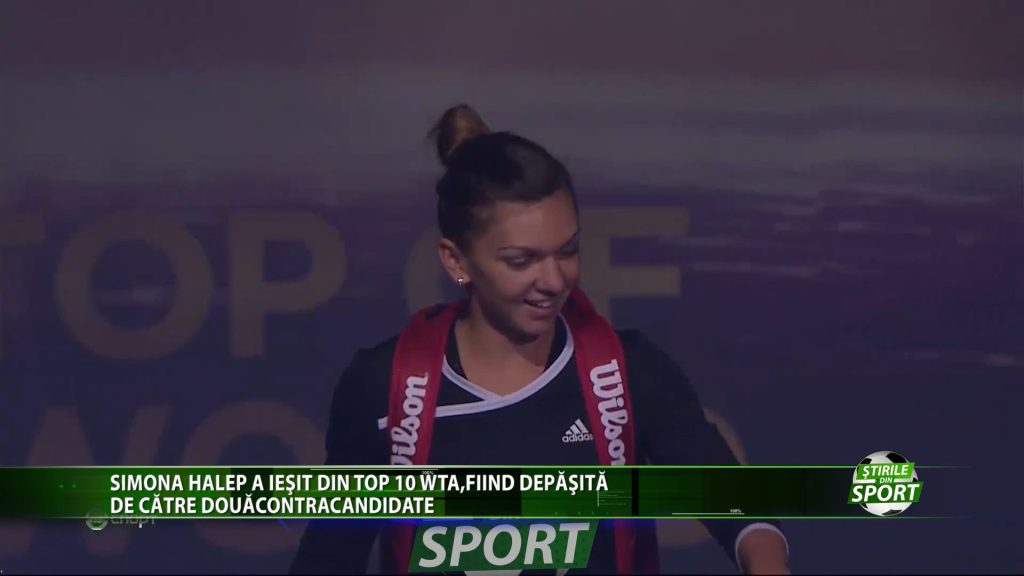 SIMONA HALEP A IESIT DIN TOP 10 WTA, FIIND DEPASITA DE CATRE DOUA CONTRACANDIDATE