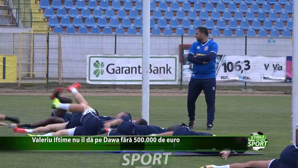 Valeriu Iftime nu il da pe Dawa fara 500.000 de euro. De unde a primit oferte pentru fundas?