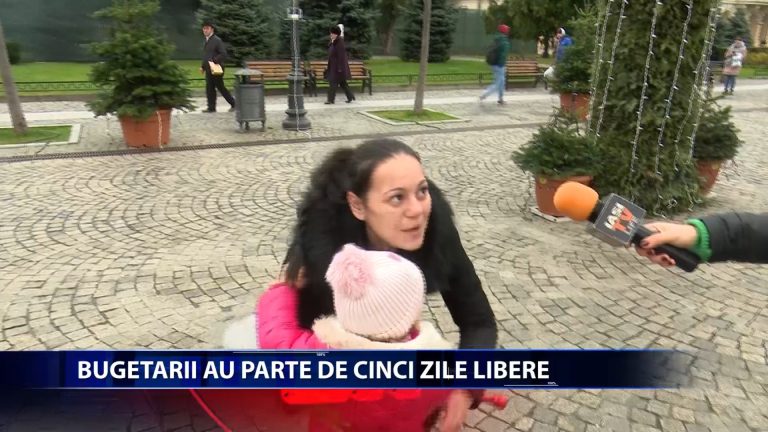 BUGETARII AU PARTE DE CINCI ZILE LIBERE