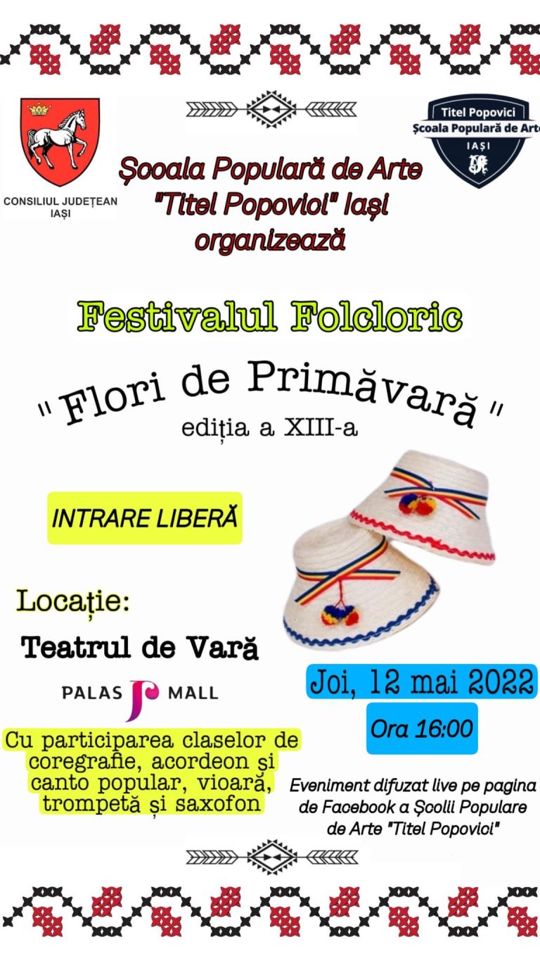 Festivalul Folcloric “Flori de primăvară”