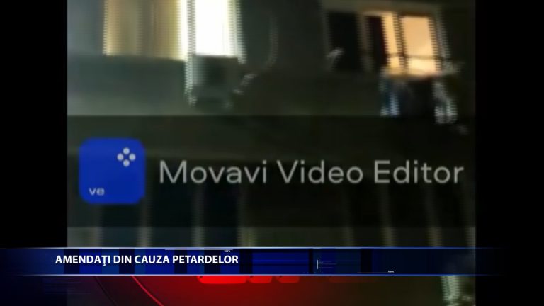 AMENDATI DIN CAUZA PETARDELOR
