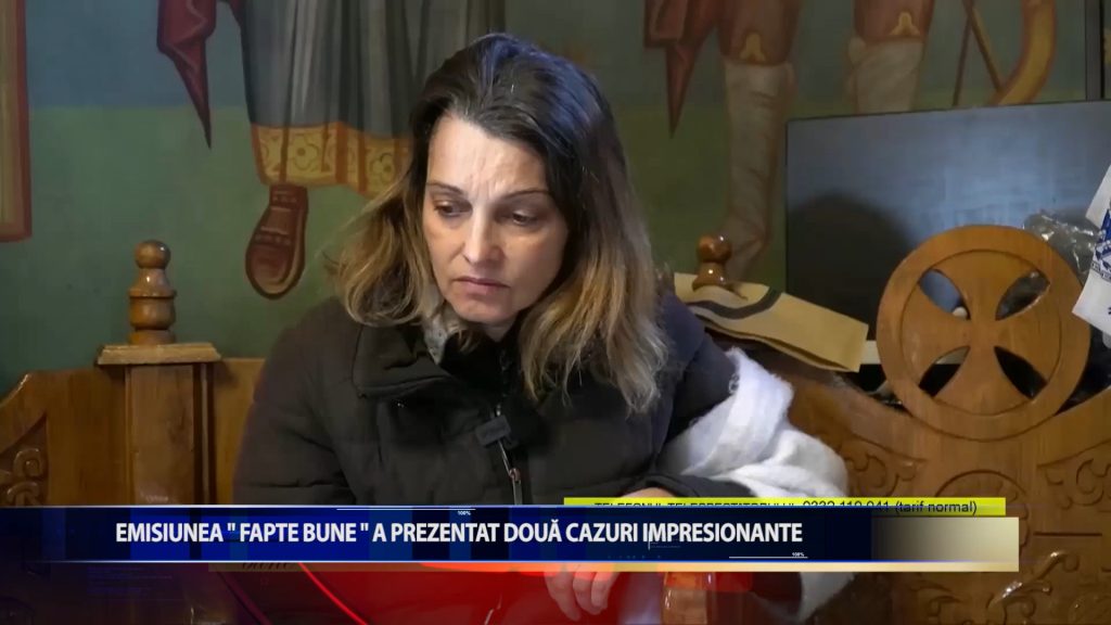 EMISIUNEA „FAPTE BUNE” A PREZENTAT DOUA CAZURI IMPRESIONANTE