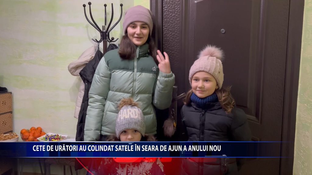 CETE DE URATORI AU COLINDAT SATELE IN SEARA DE AJUN A ANULUI NOU
