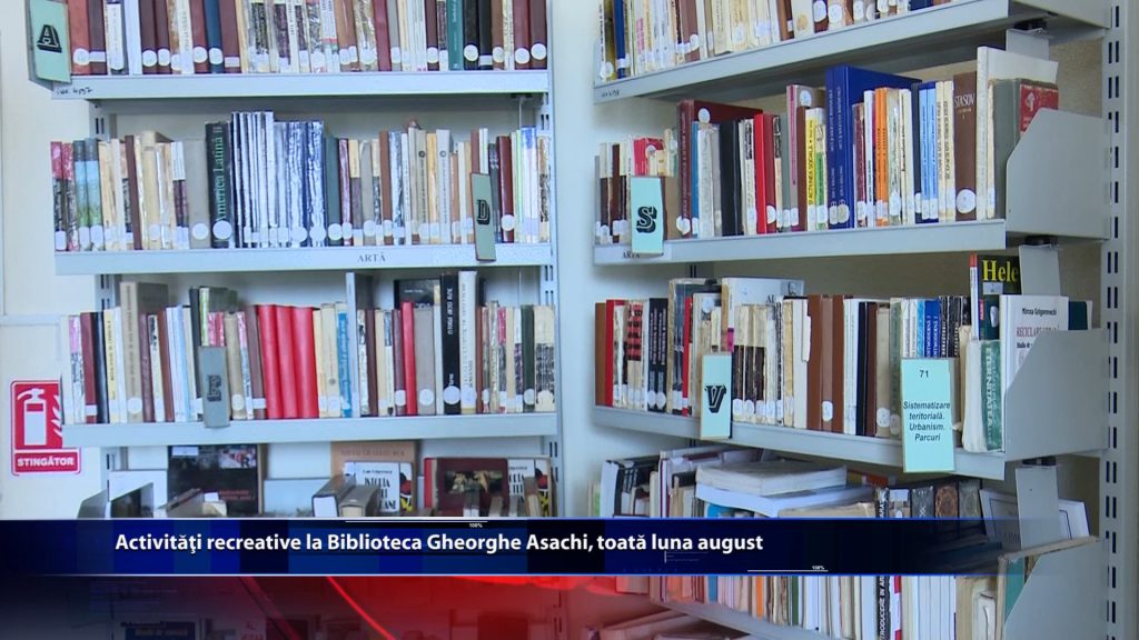 Activitati reacretive pentru copii si adulti, la Biblioteca judeteana