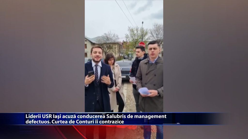 Liderii USR Iasi acuza conducerea Salubris de management defectuos. Curtea de Conturi ii contrazice