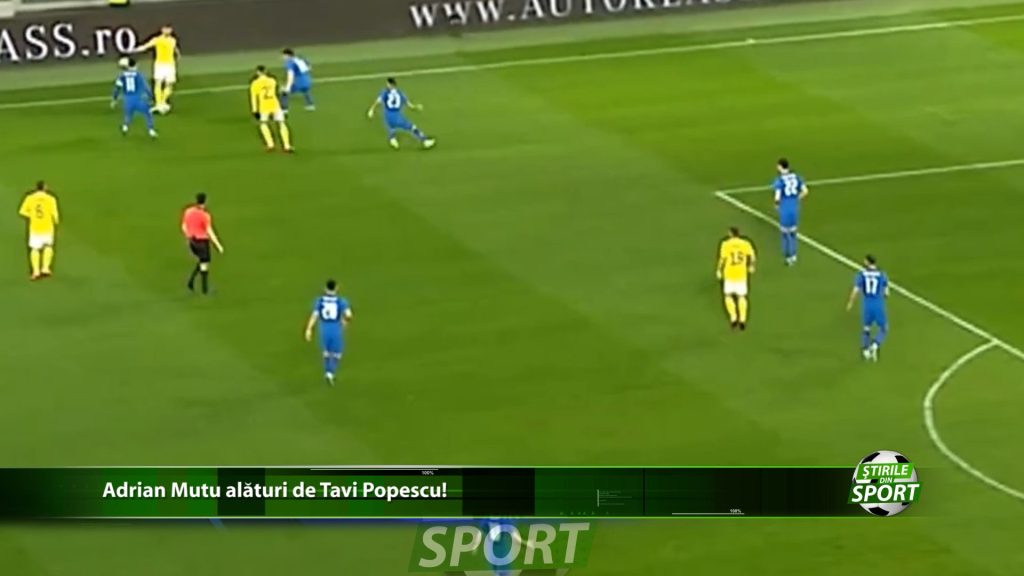 Adrian Mutu alaturi de Tavi Popescu! Ce spune golgeterul all-time despre tanarul jucator?