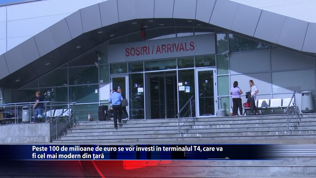 Peste 100 de milioane de euro se vor investi in terminalul T4, care va fi cel mai modern din tara