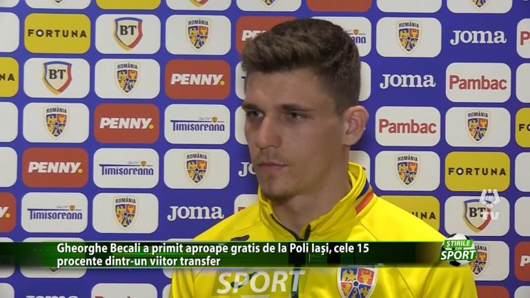 Gheorghe Becali a primit aproape gratis de la Poli Iasi, cele 15 procente dintr-un viitor transfer