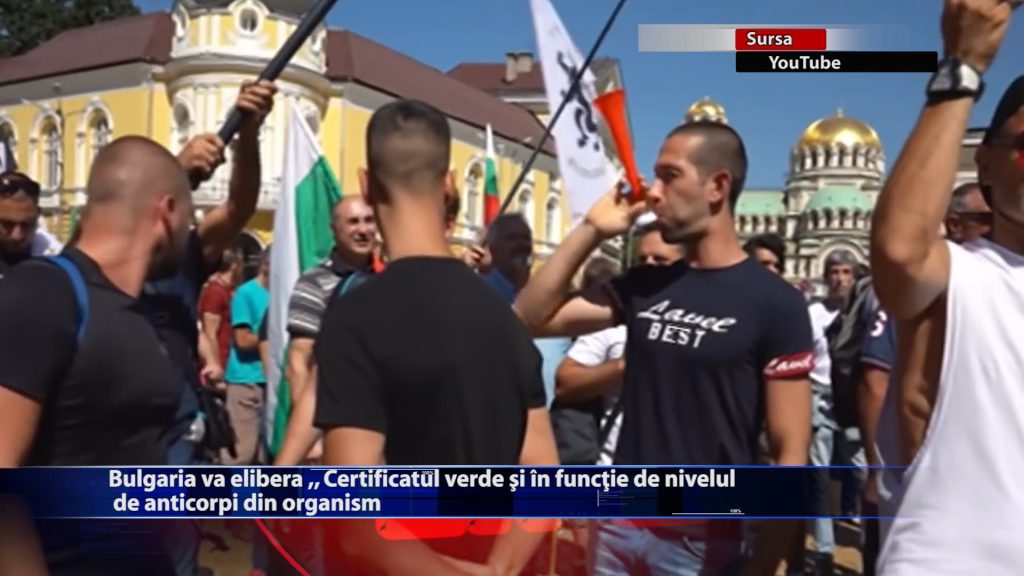 Bulgaria va elibera ,,Certificatul verde” și în funcție de nivelul de anticorpi din organism