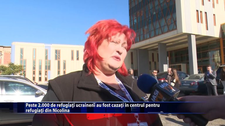 Peste 2.000 de refugiati ucraineni au fost cazati in centrul pentru refugiati din Nicolina