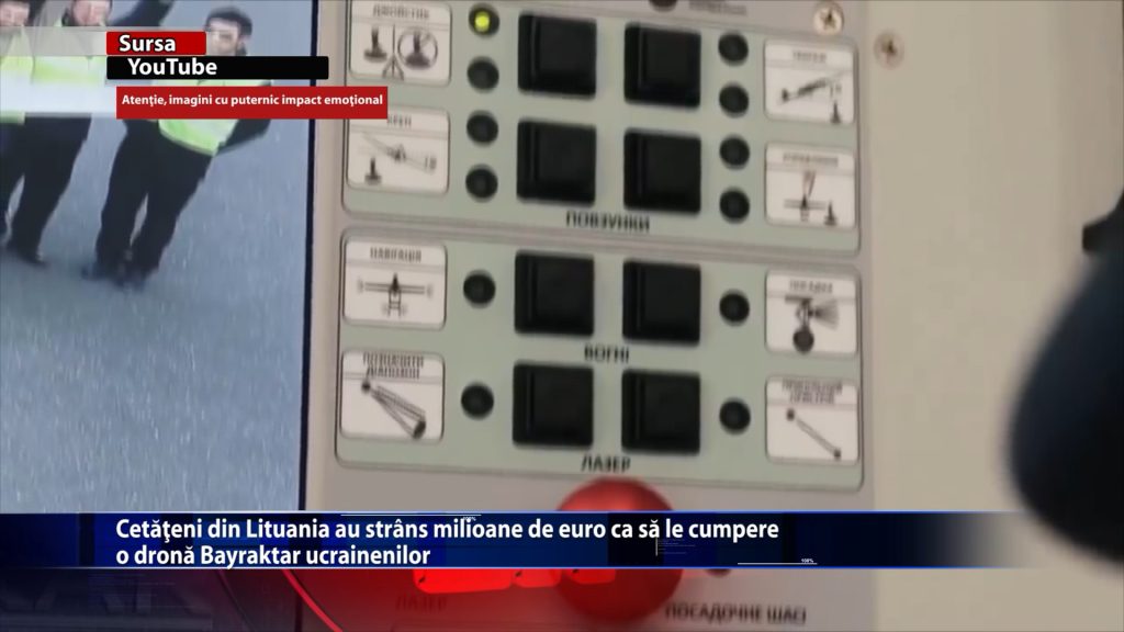 Cetateni din Lituania au strans milioane de euro ca sa le cumpere o drona Bayraktar ucrainenilor
