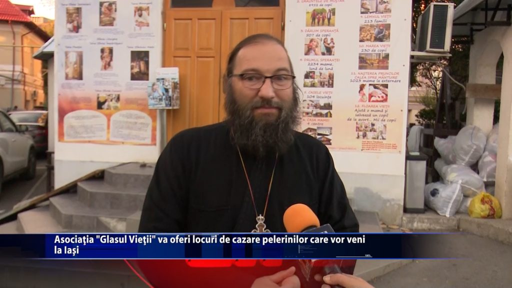 Asociatia „Glasul Vietii” va oferi locuri de cazare pelerinilor care vor veni la Iasi