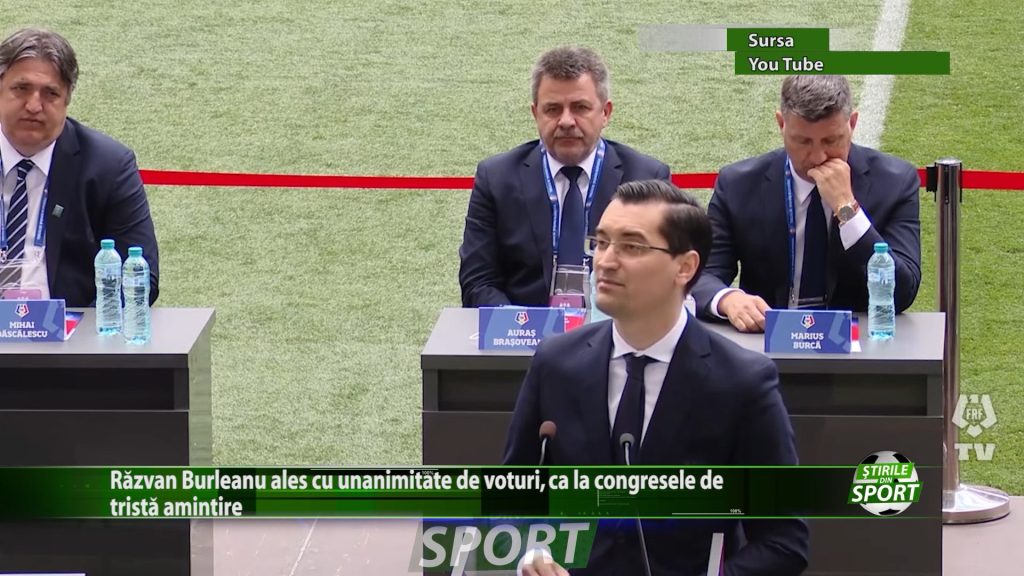 Razvan Burleanu ales cu unanimitate de voturi, ca la congresele de trista amintire… Pentru a fi sigur de reusita maxima, votul a fost la vedere