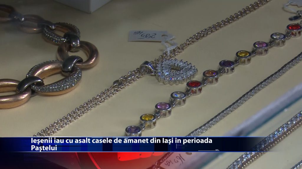 Iesenii iau cu asalt casele de amanet din Iasi in perioada Pastelui