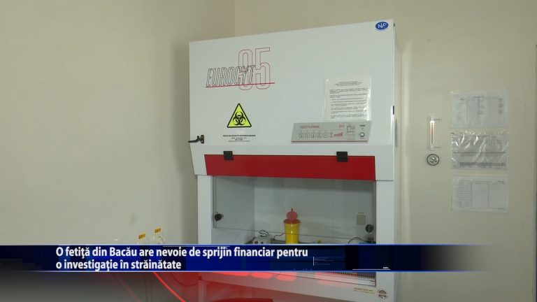 O fetita din Bacau are nevoie de sprijin financiar pentru investigatii in strainatate