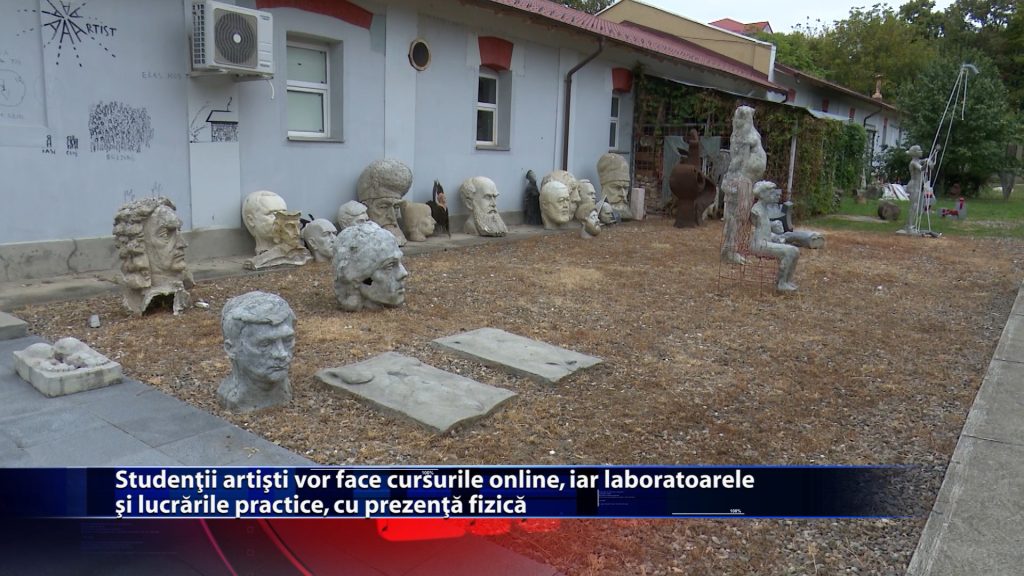 Studenții artiști vor face cursuri online, iar laboratoarele și lucrările practice, cu prezență fizică