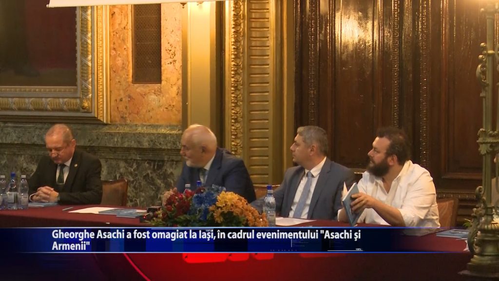 Gheorghe Asachi a fost omagiat la Iasi, in cadrul evenimentului „Asachi si armenii”