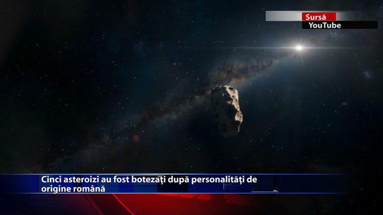 Cinci asteroizi au fost botezați după personalități de origine română