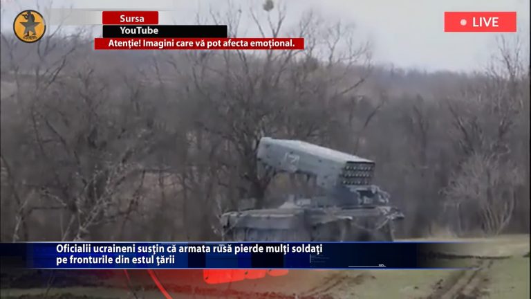 Oficialii ucraineni sustin ca armata rusa pierde multi soldati pe fronturile din estul tarii