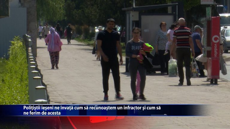 Politistii ieseni ne invata cum sa recunoastem un infractor si cum sa ne ferim de acesta