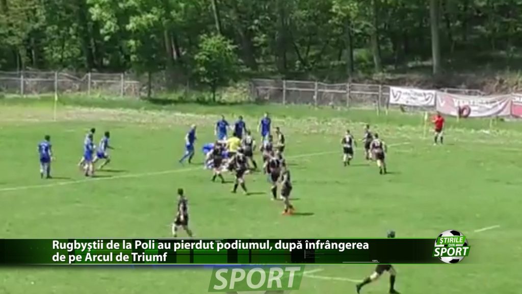 Rugbystii de la Poli au pierdut podiumul, dupa infrangerea de pe Arcul de Triumf. Pe ce loc sunt iesenii?