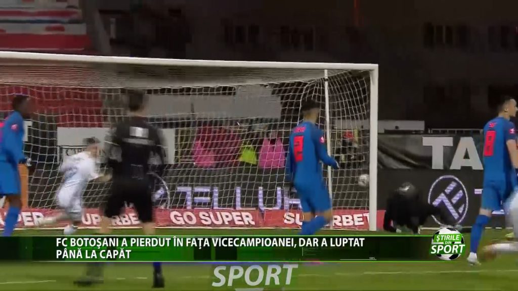 FC BOTOSANI A PIERDUT IN FATA VICECAMPIOANEI, DAR A LUPTAT PANA LA CAPAT