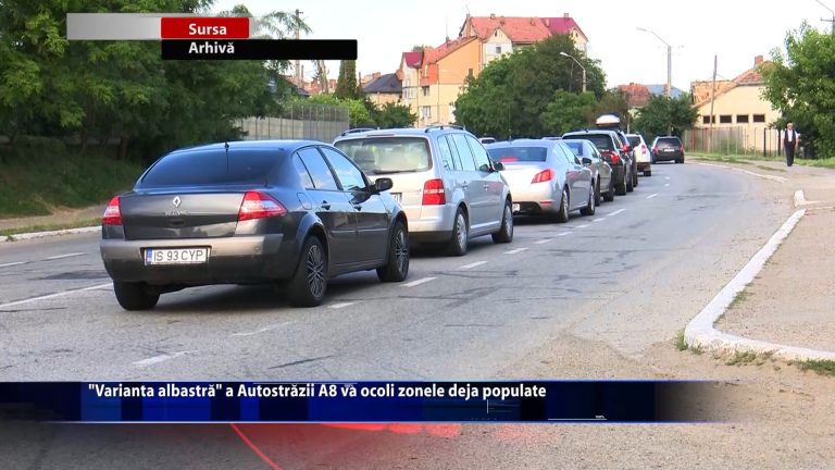 ,,Varianta albastra” Autostrazii a A8 va ocoli zonele deja populate