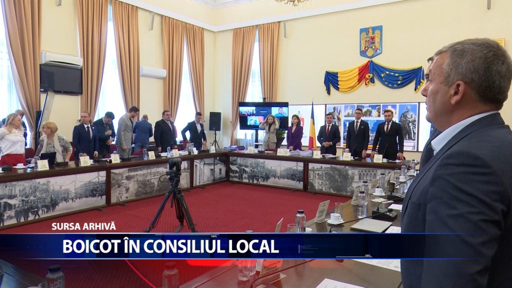 CONSILIERII PSD SI USR AU LIPSIT DE LA SEDINTA