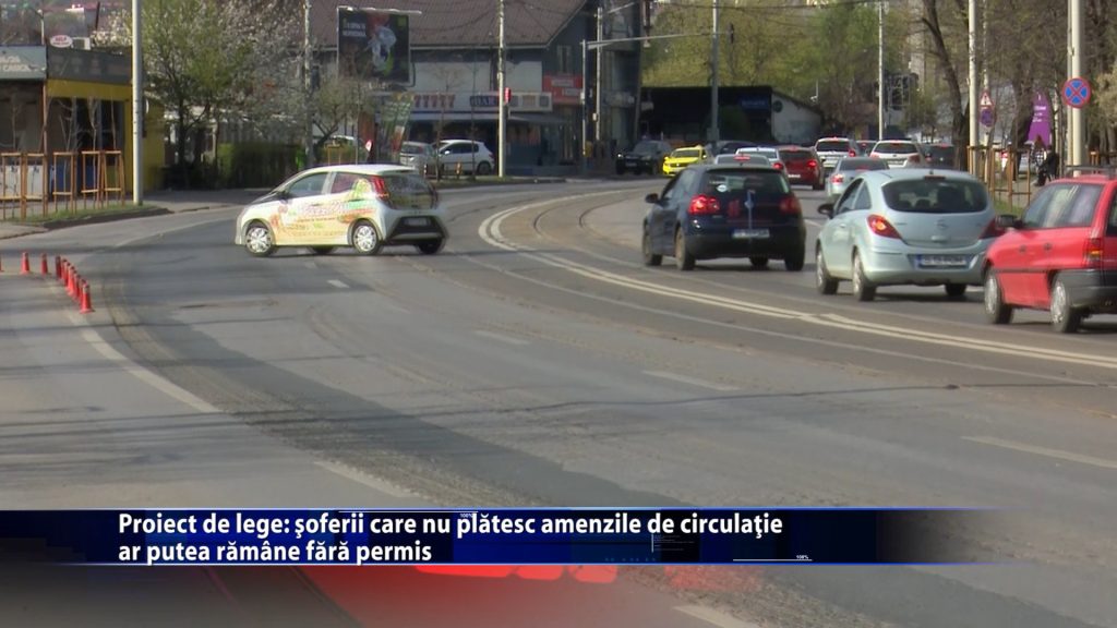 Proiect de lege: soferii care nu platesc amenzile de circulatie ar putea ramane fara permis