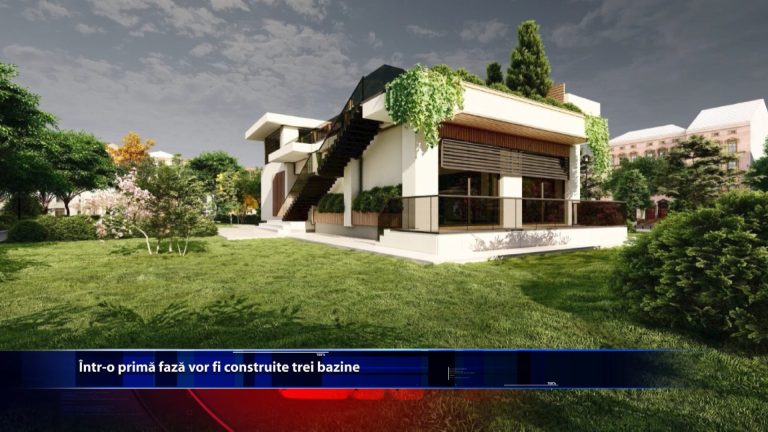 Intr-o prima faza vor fi construite trei bazine