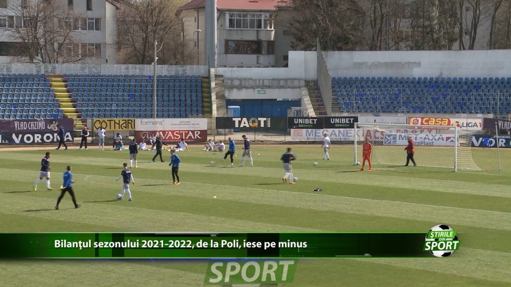 Bilantul sezonului 2021-2022, de la Poli, iese pe minus. Ce spune primarul?