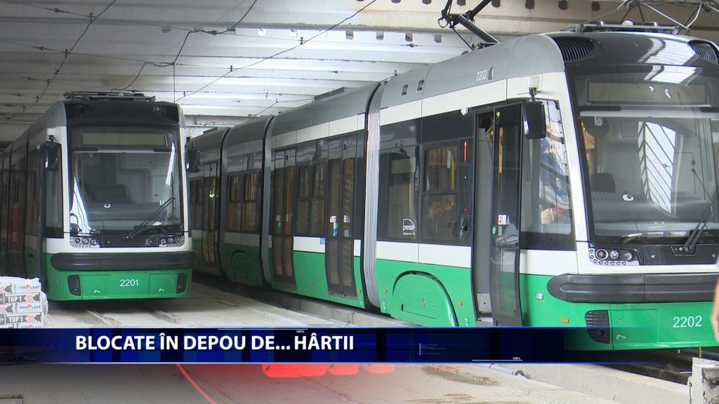 Tramvaiele poloneze nu pot fi scoase pe trasee din cauza unor chichițe birocratice