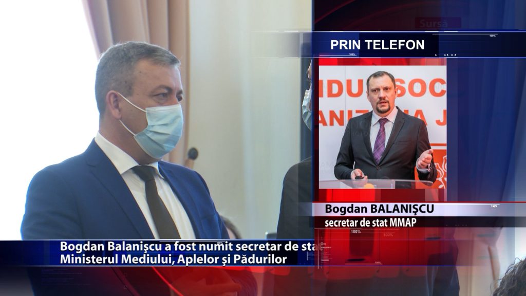 Bogdan Balaniscu a fost numit secretar de stat in Ministerul Mediului, Apelor si Padurilor