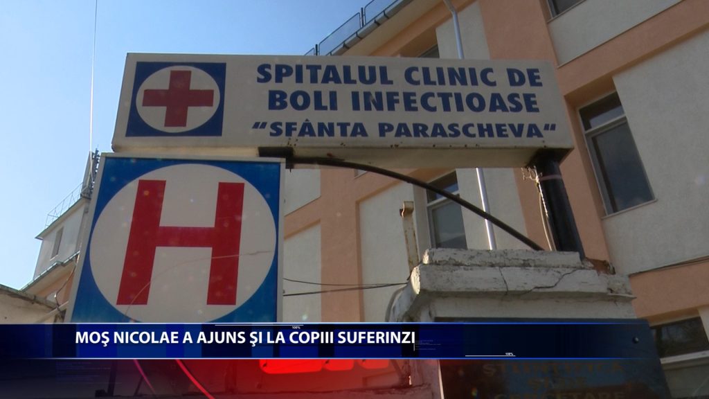 MOS NICOLAE A AJUNS SI LA COPIII SUFERINZI
