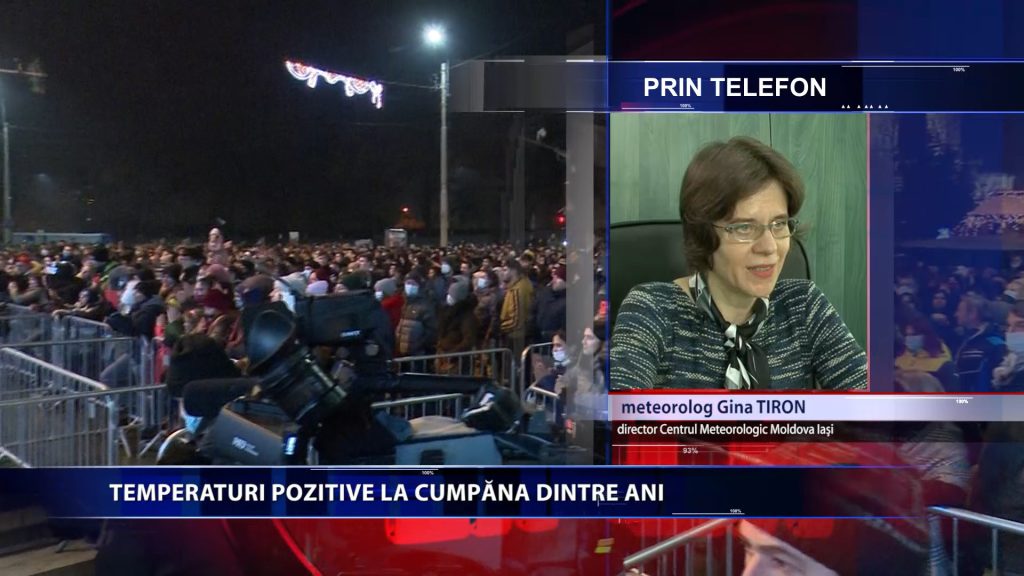 TEMPERATURI POZITIVE LA CUMPANA DINTRE ANI