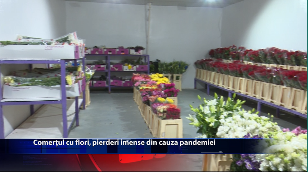 Comerțul cu flori, pierderi imense din cauza pandemiei