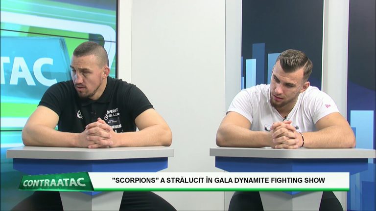 CONTRAATAC / ”SCORPIONS” A STRĂLUCIT ÎN GALA DYNAMITE FIGHTING SHOW