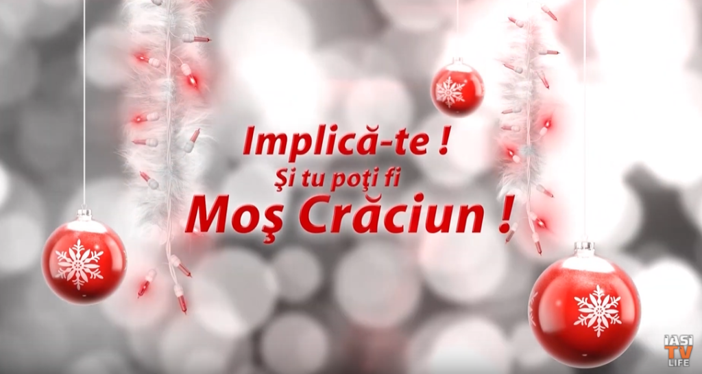 Ediție specială – Implică-te! Și tu poți fi Moș Crăciun!