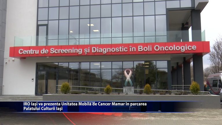 IRO Iasi va prezenta Unitatea Mobila de Cancer Mamar in parcarea Palatului Culturii Iasi