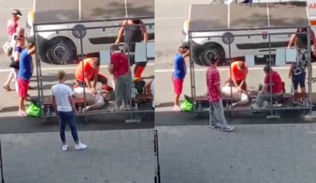 Din cauza căldurii, un bărbat a murit în staţie, aşteptând autobuzul