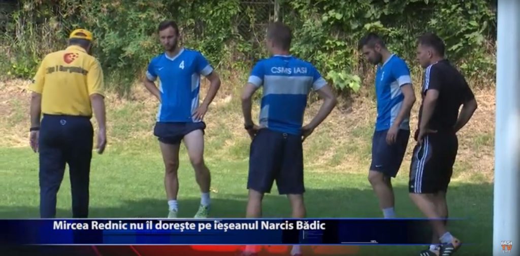 Mircea Rednic nu il doreste pe ieseanul Narcis Badic
